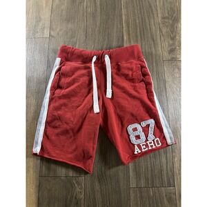 Aeropostale Vintage Y2K Sweat Shorts Men's Size Medium Red Amazing Condition